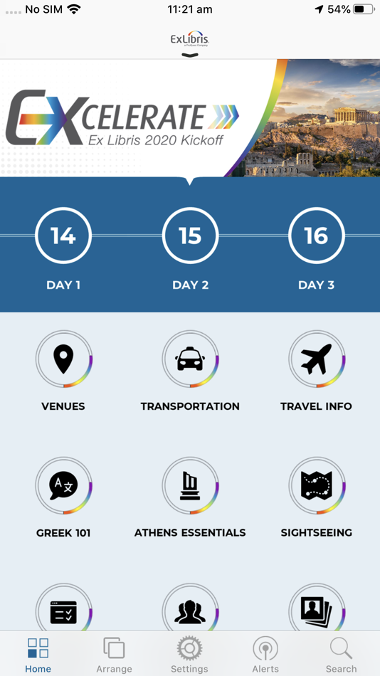#1. Ex Libris Events (iOS) Podle: Ex Libris LTD