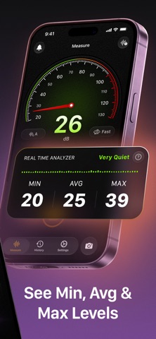 Decibel Meter · Sound Level screenshot 2