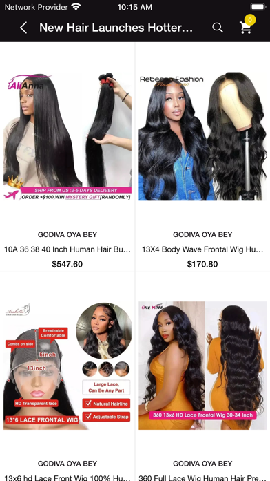 Godiva Oya Bey's Online Shop Screenshot