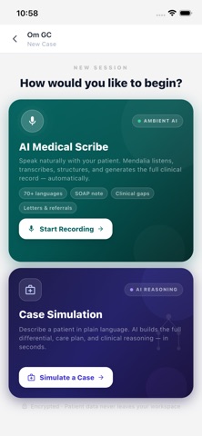 Mendalia AI screenshot