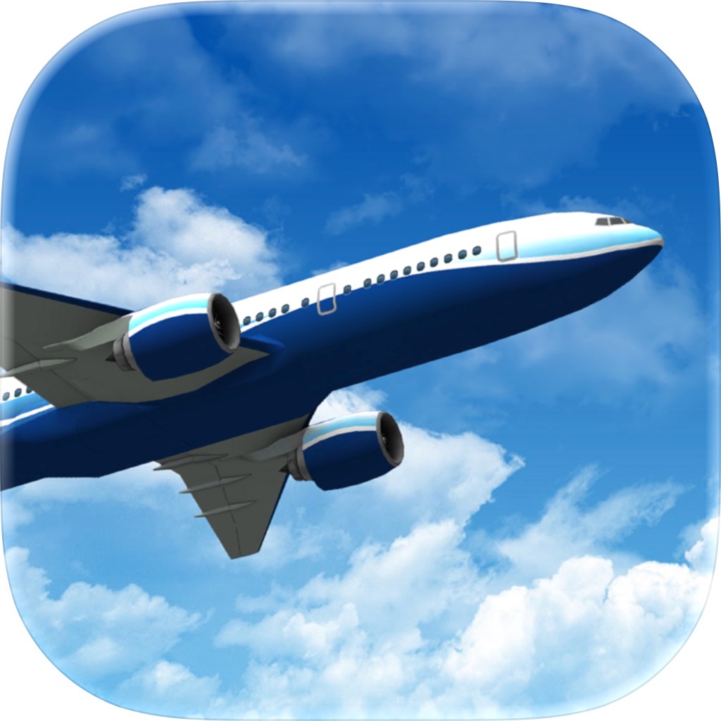 Apple App Store cover for Jumbo Jet Flight Simulator