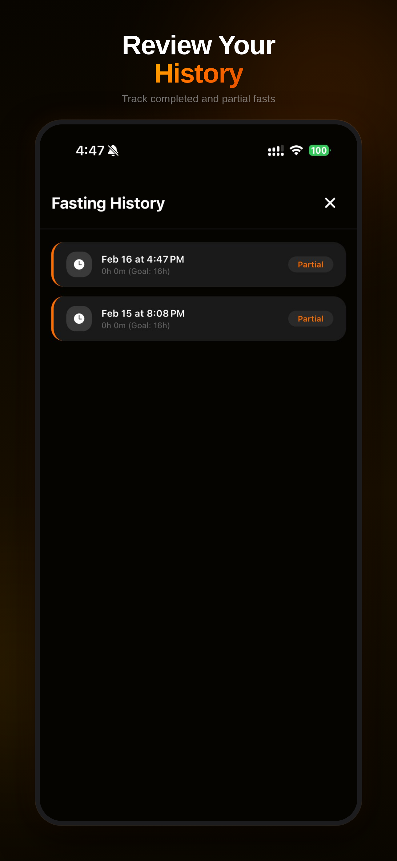 FastBite: Intermittent Fasting screenshot 5