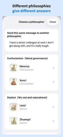 ZenMind:Chat with Philosophers Screenshot 4 of 10