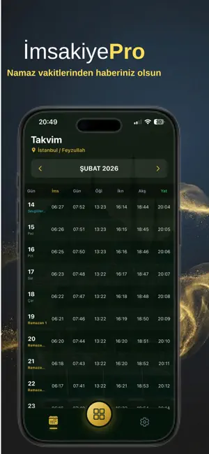 İmsakiye Pro screenshot 2