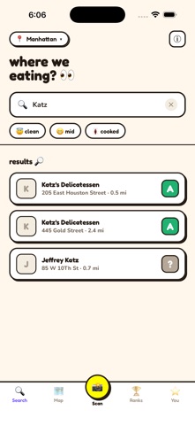 Cooked? Restaurant Food Grades Screenshot 1 of 5