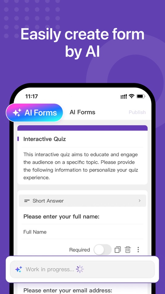 #8. Forms for Google Docs (iOS) โดย: Aurora Innovation