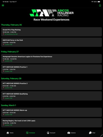 Juncos Hollinger Hospitality iPad screenshot