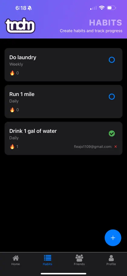 Screenshot 3 von 5 zu Tandem: Better habits together