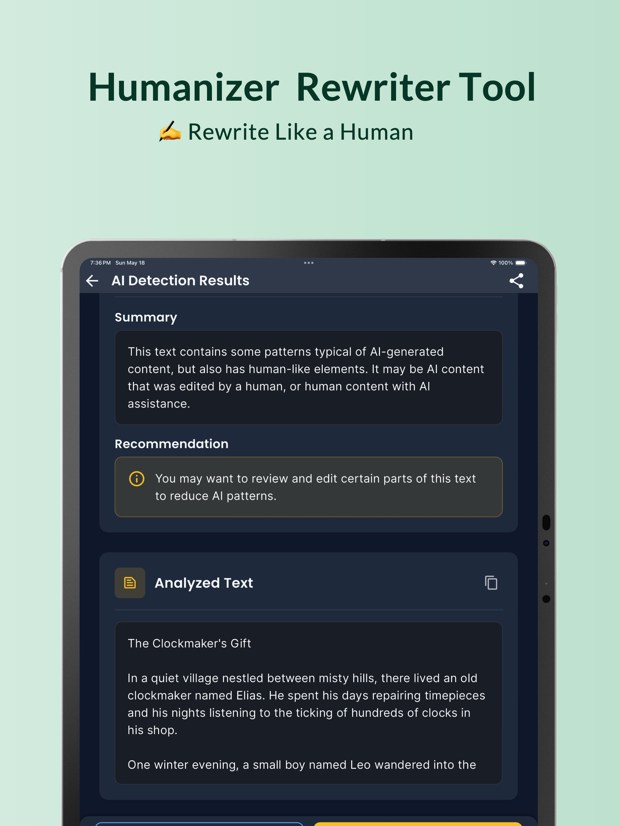 AI Guard: Detector & Humanizer screenshot 8
