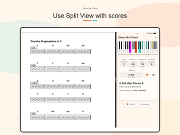 Show Me Chord iPad screenshot