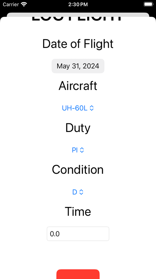 #5. ACES FLIGHT LOG (iOS) By: Jordan Simpson
