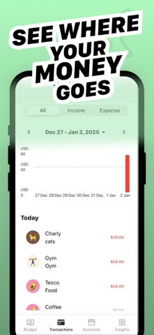 Wally: Simple Budget Tracker Screenshot 6 of 6