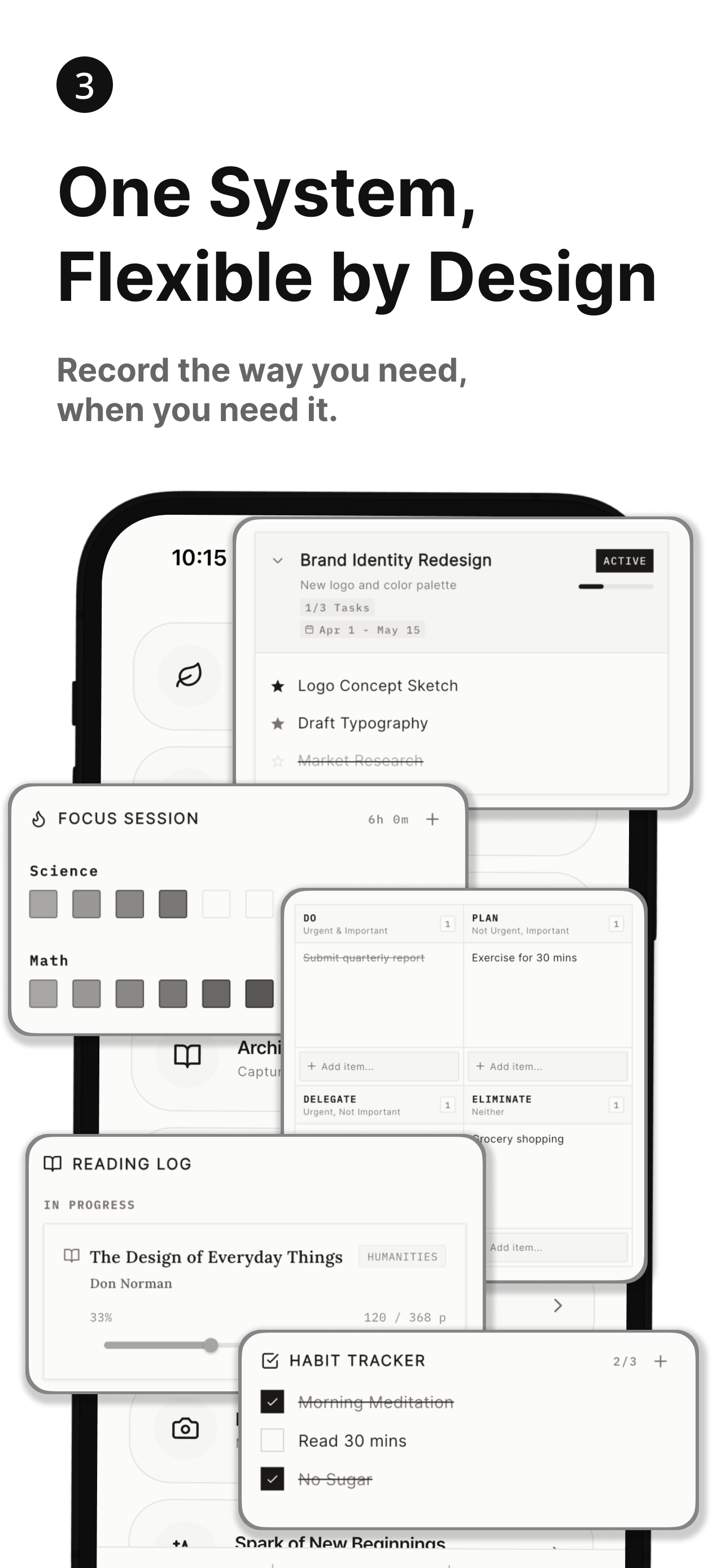 MonoJournal: Bullet Journal