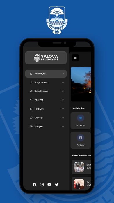 Yalova Belediyesi Screenshot