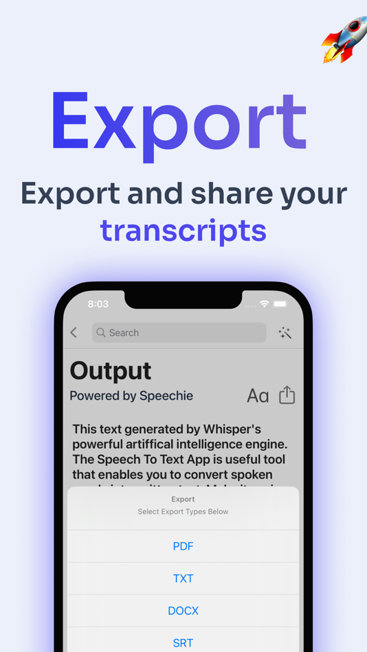 #5. Speech To Text & Transcribe (iOS) 由: Bulent Hanci