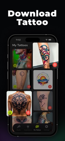 AI Tattoo Generator - TattooAIのおすすめ画像4