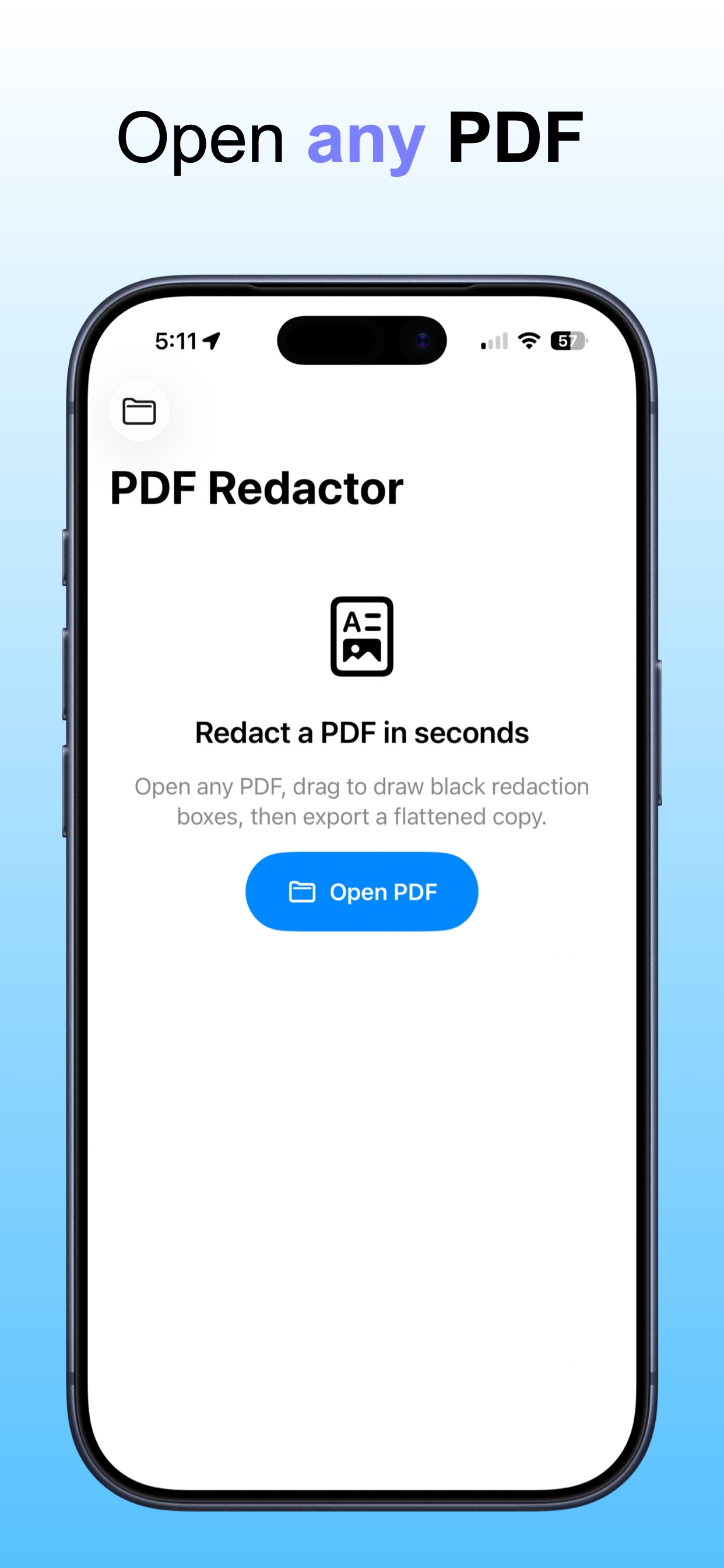 PDF Redactor screenshot 1