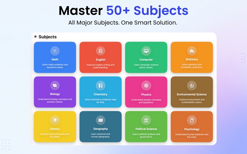 AI Homework Helper & Math AI iPhone screenshot