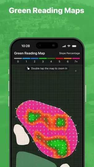 Captura de pantalla de Golf GPS SwingU en iPhone 5