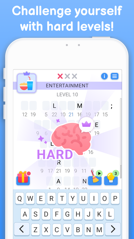 #4. Cipher Master - Word Game (iOS) 由: Hitapps Games LTD