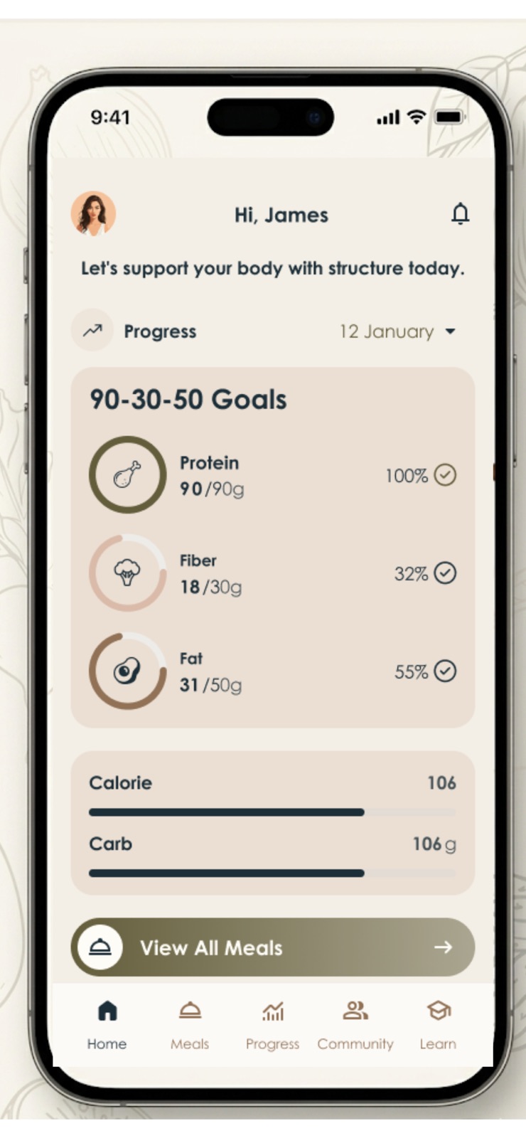 Balanced Roots Nutrition App iphone screenshot 3