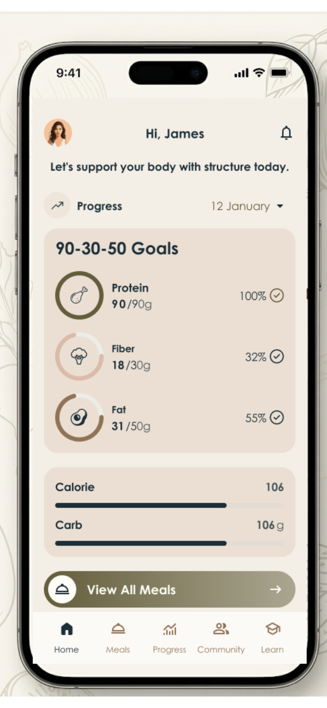 Balanced Roots Nutrition App