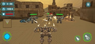 Real Robots War Fighting iPhone screenshot