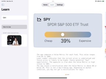 FundOracle: Invest with AI iPad screenshot