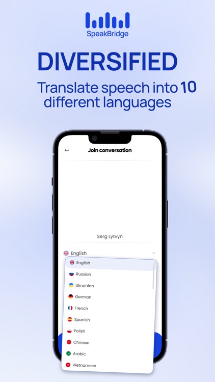 SpeakBridge: Connect people