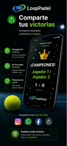 LoopPadel: Marcador Pádel screenshot