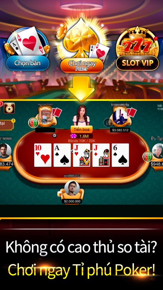 Tỉ phú Poker - 5.4.1 - (iOS)