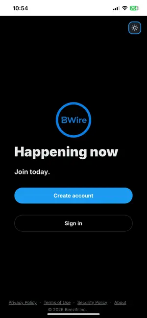 BWire screenshot 1