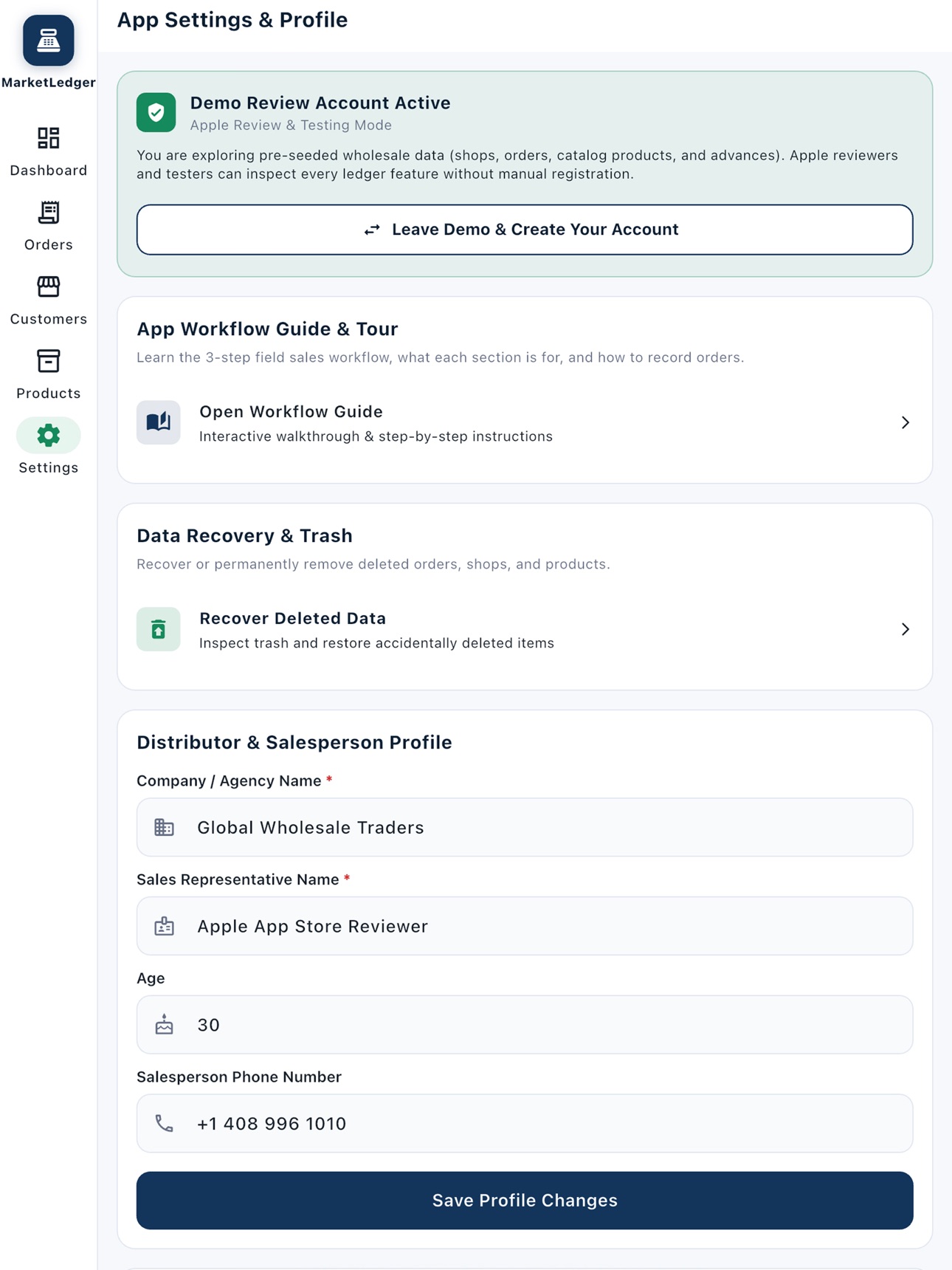 Screenshot 12 of MarketLedger