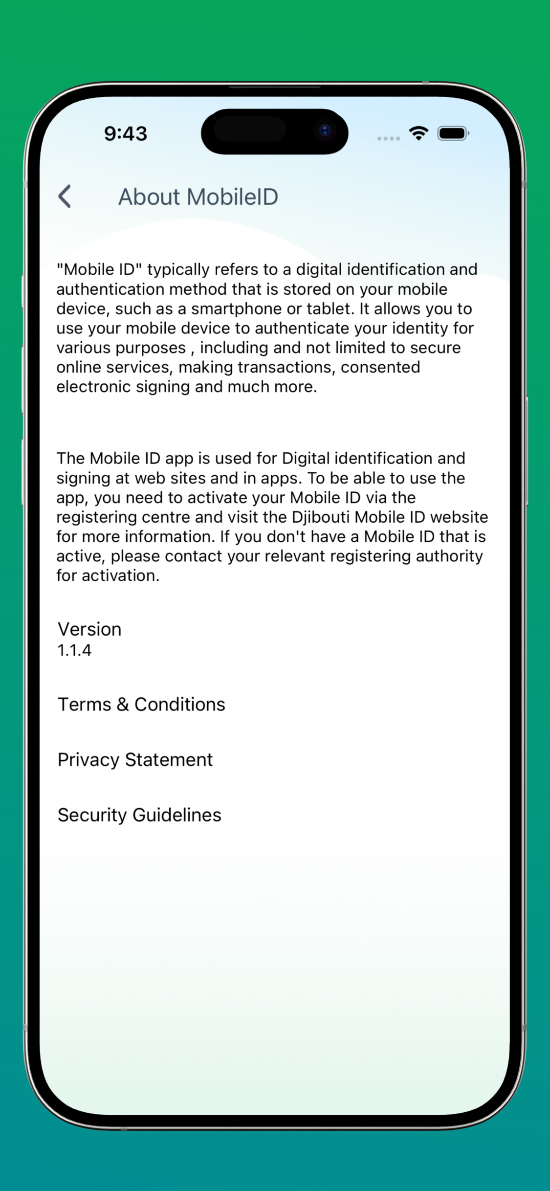 Djibouti Mobile ID