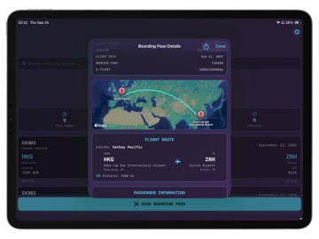 Boarding Pass Decoder iPad screenshot