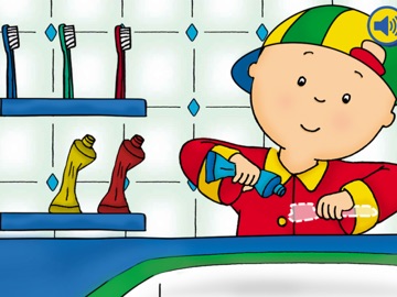 A Day with Caillou iPad screenshot