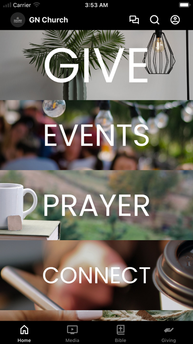 Good News Church App app screenshot