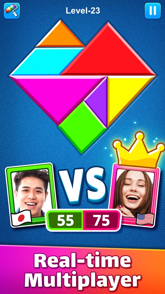#3. Tangram Puzzle: Polygrams Game (macOS) Bởi: RV AppStudios LLC