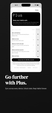 Paceon: Habit Tracker Screenshot 8 of 10
