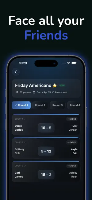 Padelsmile - Padel Tournament screenshot 2