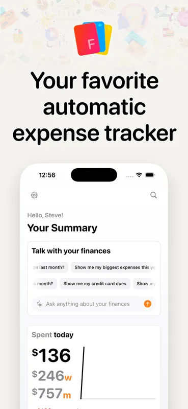 Finma - AI Finance Tracker screenshot 1 of 10