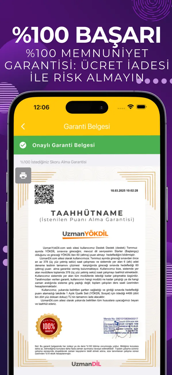 Screenshot #2 pour YokDil Hazırlık (UzmanYOKDİL)