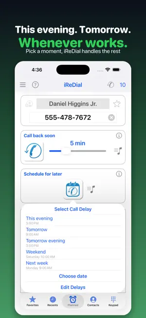 iReDial screenshot 4