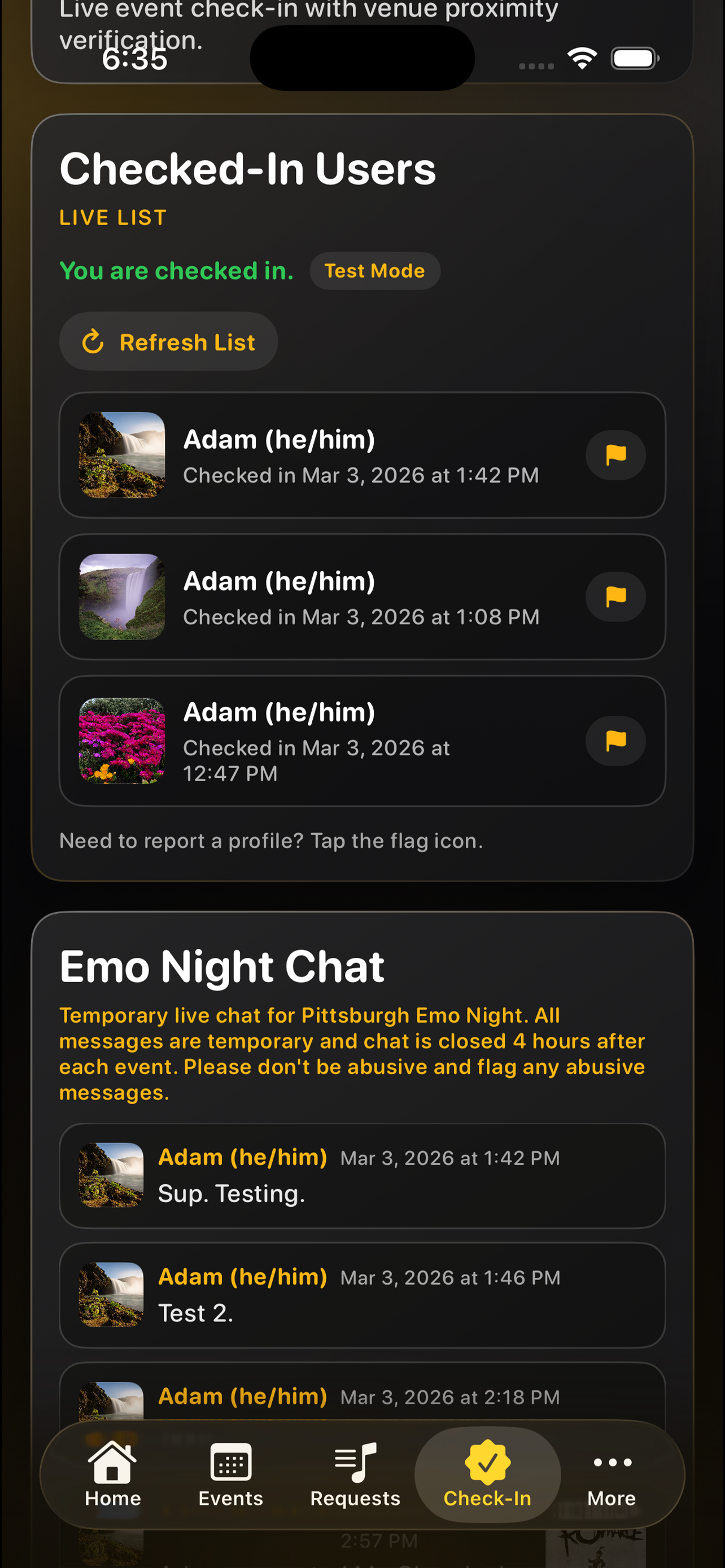 Pittsburgh Emo Night screenshot 3