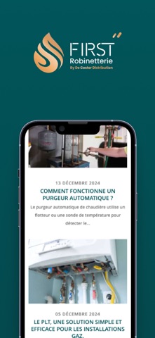First Robinetterie France screenshot