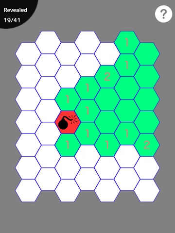 Mine Puzzle HEX iPad screenshot