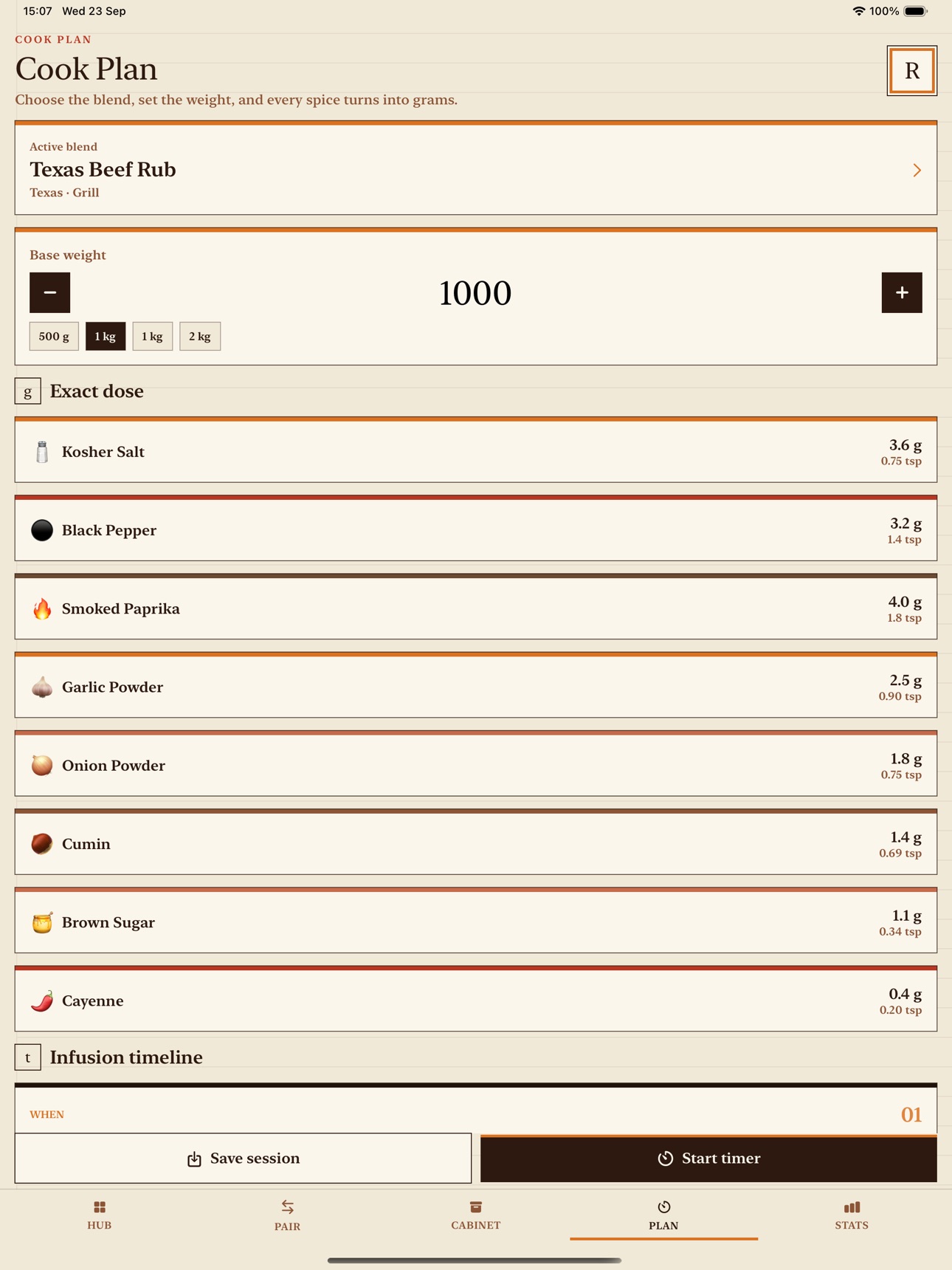 Screenshot 11 of Custom Ratios: Spice Pairings