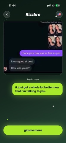 Rizzbro AI: Dating Assistant screenshot