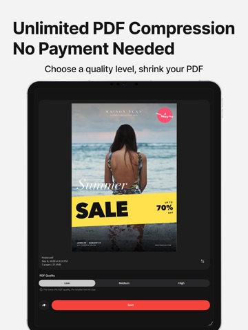PDF Slim - Reduce PDF Size screenshot