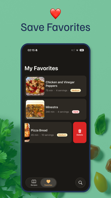 Screenshot #3 pour Nana's Recipes